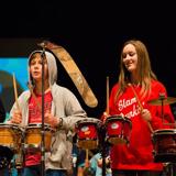 Marimba/Cajon sammenspil